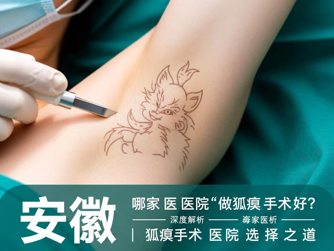 安徽哪家医院做狐臭手术好？深度解析狐臭手术医院选择之道