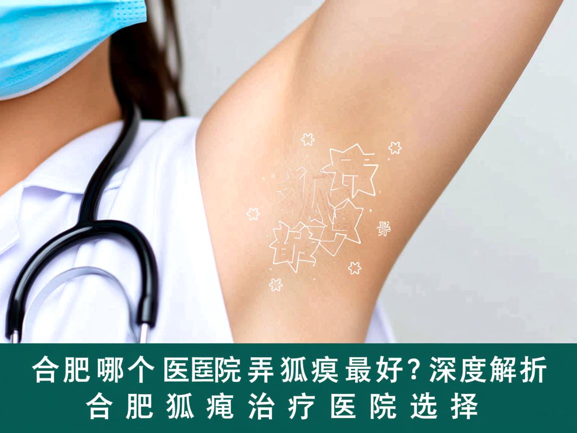 合肥哪个医院弄狐臭最好？深度解析合肥狐臭治疗医院选择