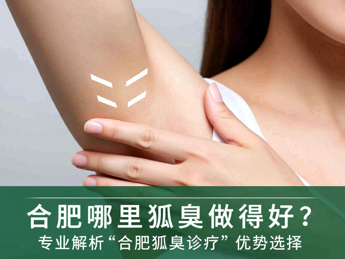 合肥哪里做狐臭做得好？专业解析合肥狐臭诊疗的优势选择