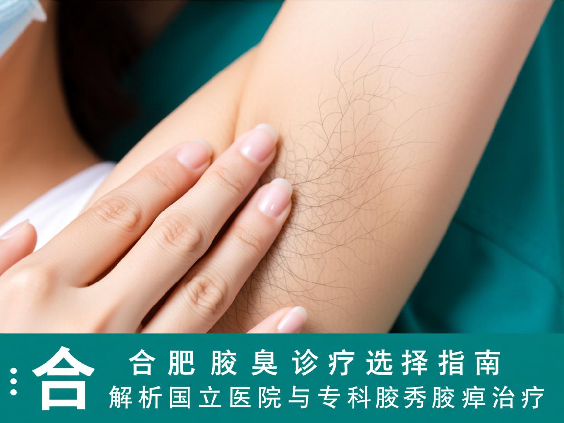 合肥腋臭诊疗选择指南，解析国立医院与专科腋秀的腋臭治疗