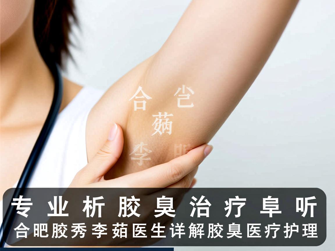 专业解析腋臭治疗，听合肥腋秀李茹医生详解腋臭医疗护理