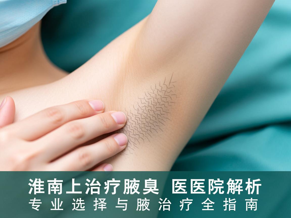 淮南治疗腋臭医院解析，专业选择与腋臭治疗全指南