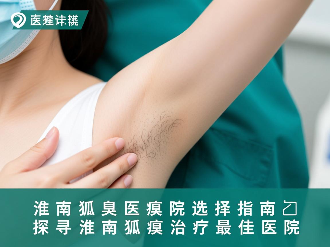 淮南狐臭医院选择指南，探寻淮南狐臭治疗最佳医院
