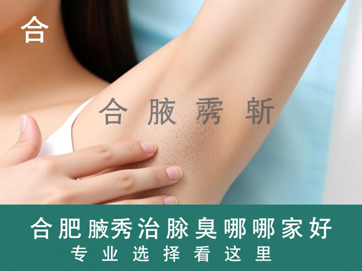 合肥腋秀解析，合肥治腋臭哪家好，专业选择看这里