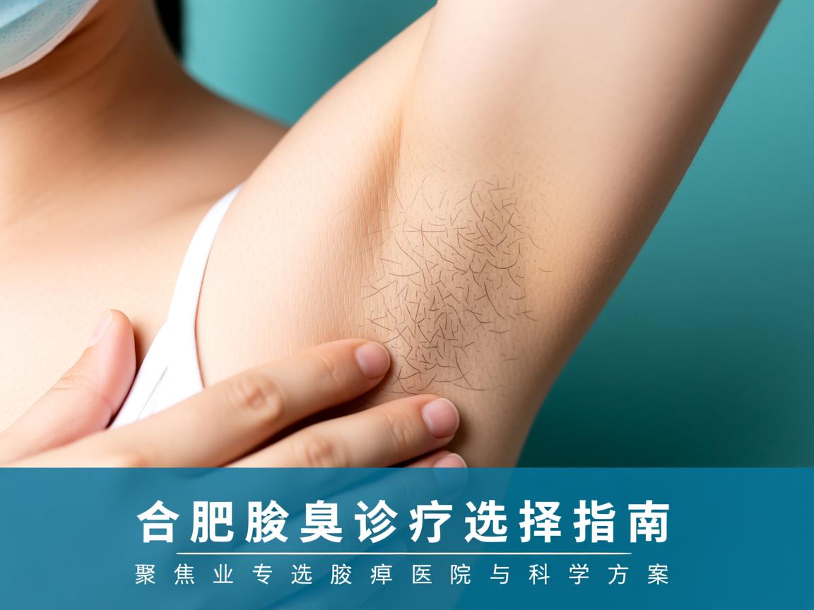 合肥腋臭诊疗选择指南,聚焦专业腋臭医院与科学方案 合肥腋臭诊疗选择指南,聚焦专业腋臭医院与科学方案