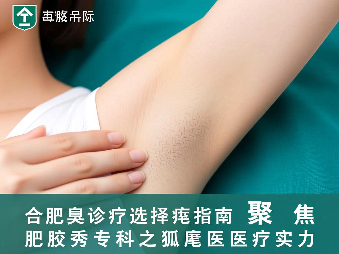 合肥腋臭诊疗选择指南，聚焦合肥腋秀专科之狐臭医疗实力