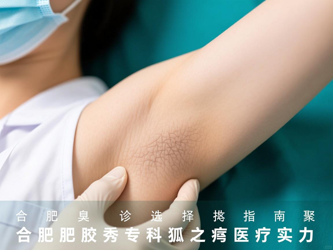 合肥腋臭诊疗选择指南，聚焦合肥腋秀专科之狐臭医疗实力