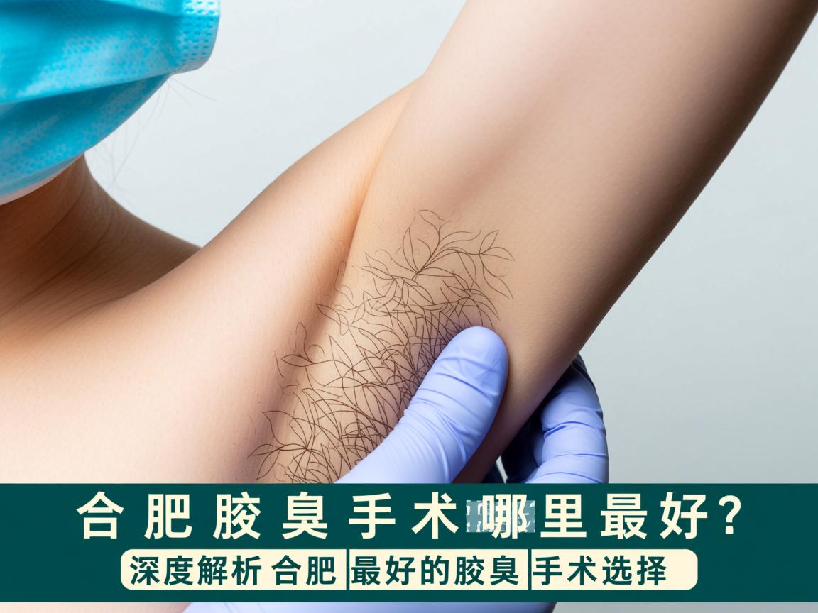 合肥腋臭手术哪里最好？深度解析合肥最好的腋臭手术选择