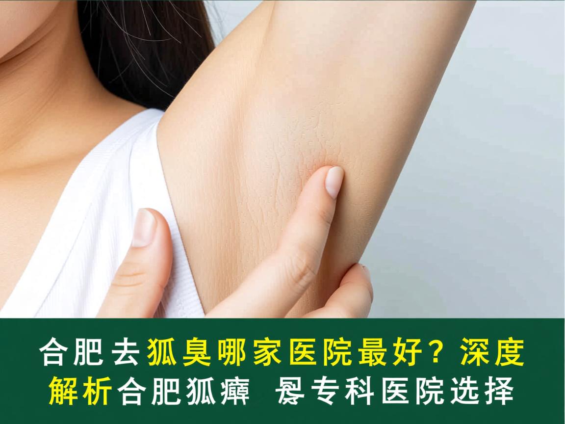 合肥去狐臭哪家医院最好？深度解析合肥狐臭专科医院选择
