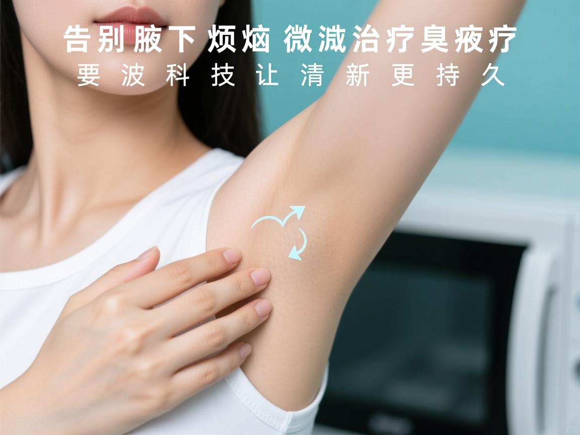 告别腋下烦恼，微波治疗腋臭，微波科技让清新更持久
