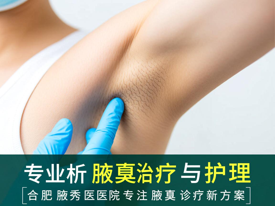 专业解析腋臭治疗与护理，合肥腋秀医院专注腋臭诊疗新方案