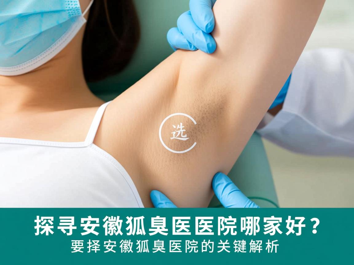 探寻安徽狐臭医院哪家好?选择安徽狐臭医院的关键解析 探寻安徽狐臭医院哪家好?选择安徽狐臭医院的关键解析