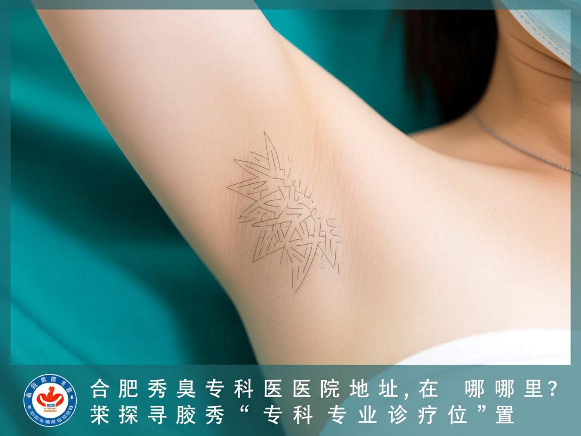 合肥腋秀腋臭专科医院地址在哪里？探寻腋秀专科专业诊疗位置