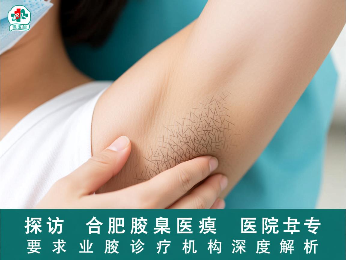 探访合肥腋臭医院，合肥专业腋臭诊疗机构深度解析