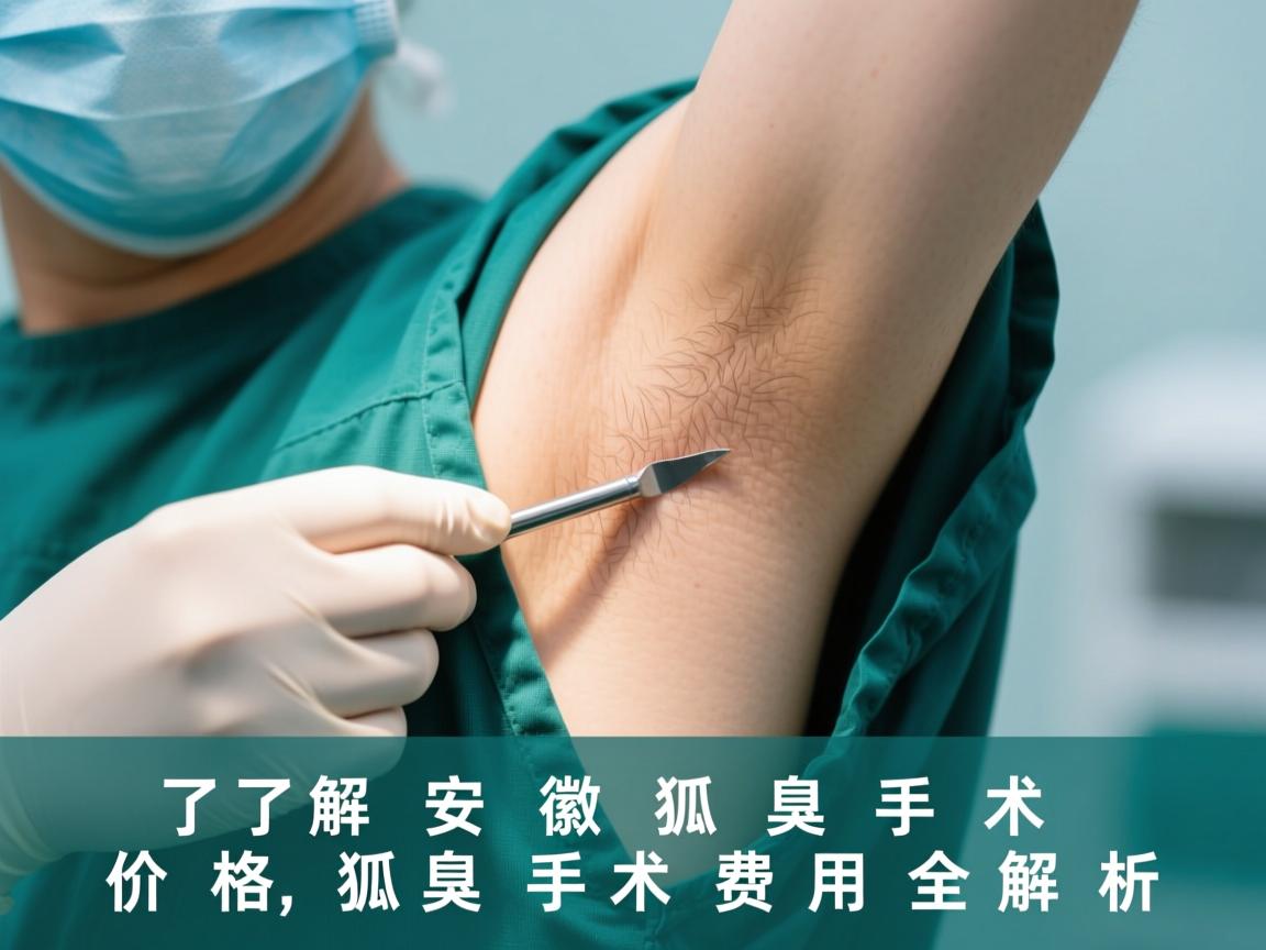了解安徽狐臭手术价格，狐臭手术费用全解析