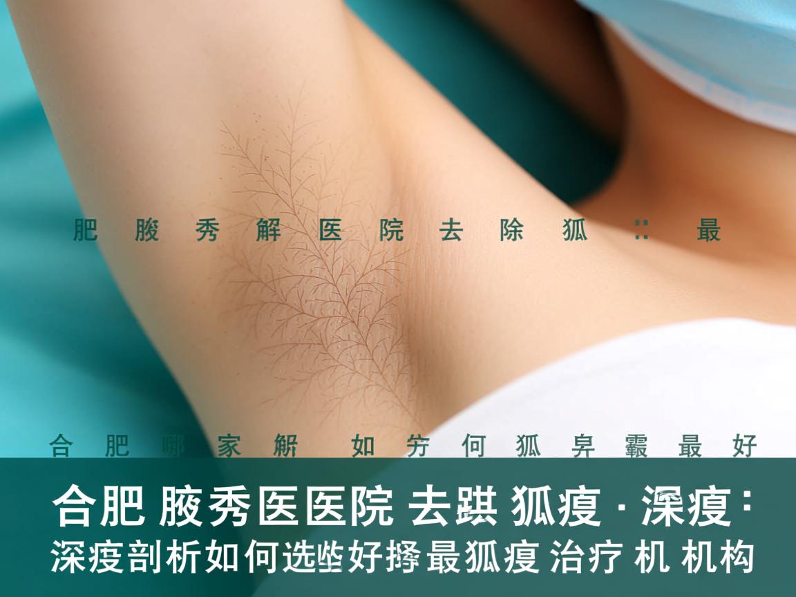 合肥腋秀解析，合肥哪家医院去除狐臭最好，深度剖析如何选择最好的狐臭治疗机构