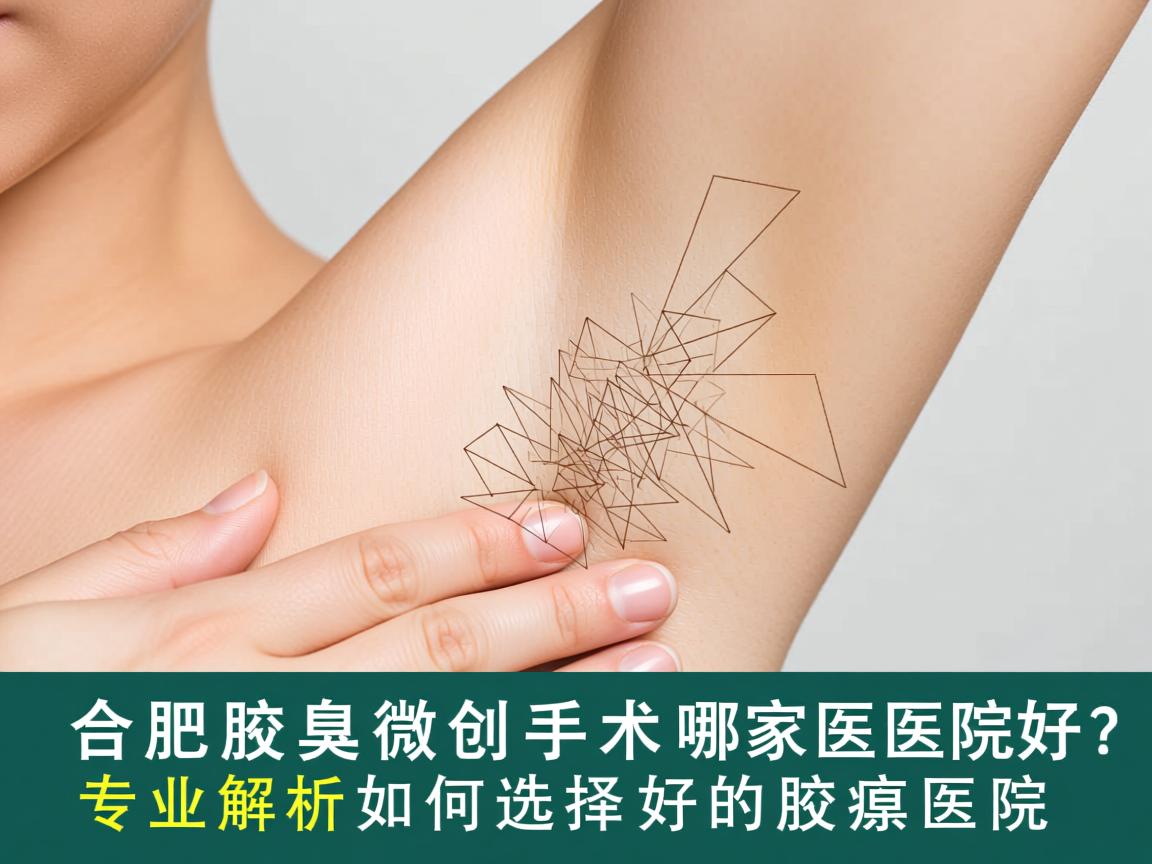 合肥腋臭微创手术哪家医院好？专业解析如何选择好的腋臭医院