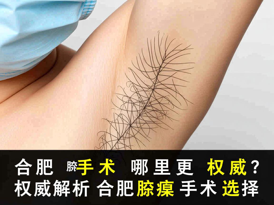 合肥腋臭手术哪里更权威？权威解析合肥腋臭手术选择