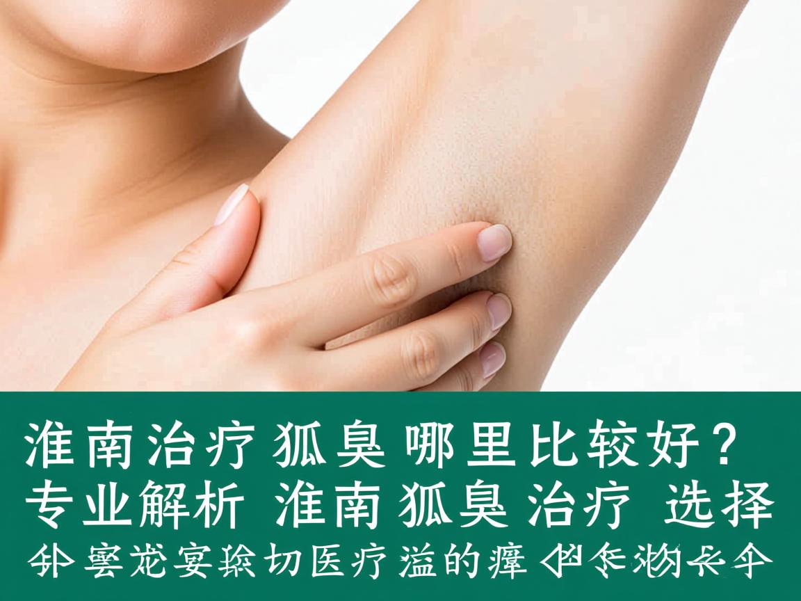 淮南治疗狐臭哪里比较好？专业解析淮南狐臭治疗选择