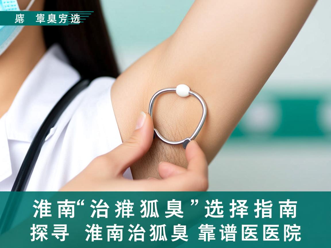淮南治狐臭选择指南，探寻淮南治狐臭的靠谱医院