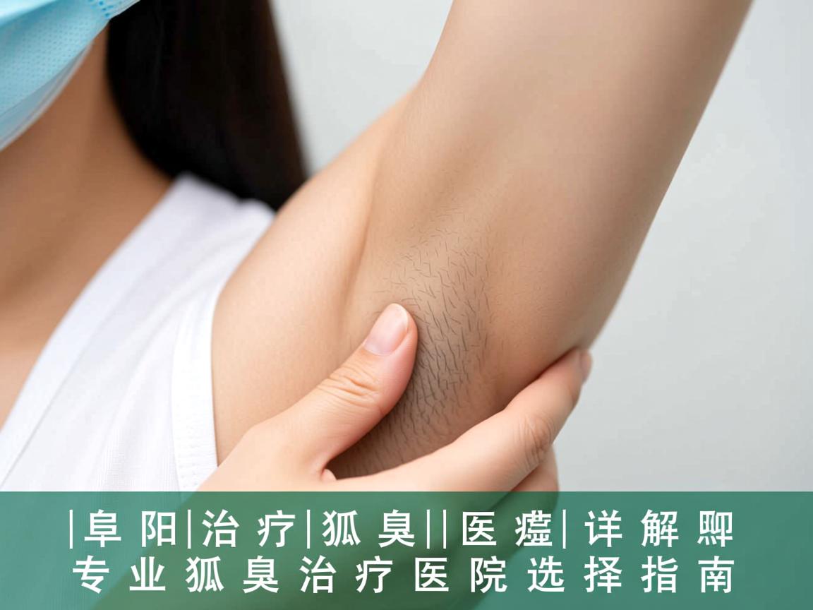 阜阳治疗狐臭医院详解，专业狐臭治疗医院的选择指南