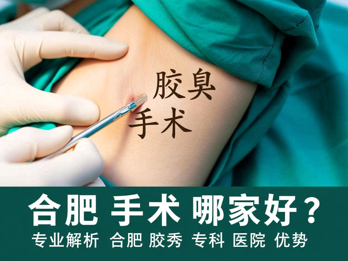 合肥腋臭手术哪家好？专业解析合肥腋秀专科医院优势