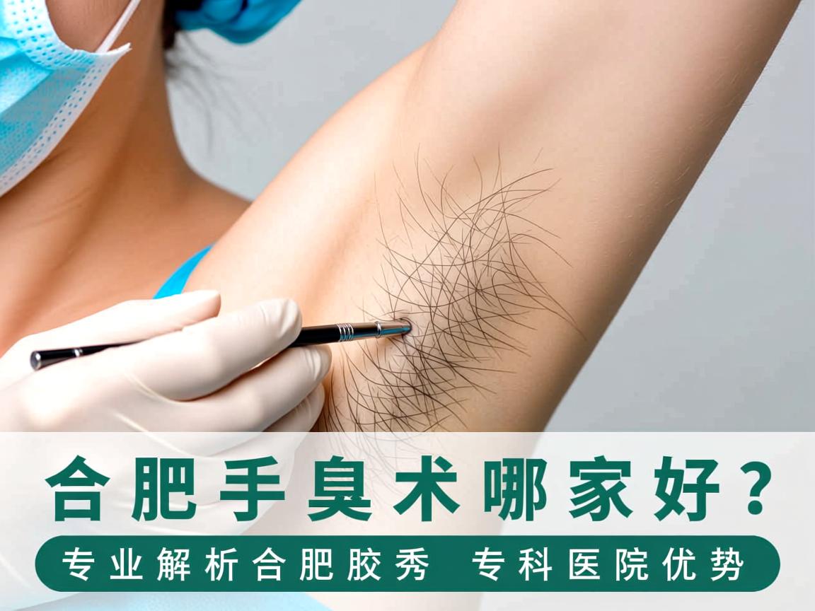 合肥腋臭手术哪家好？专业解析合肥腋秀专科医院优势