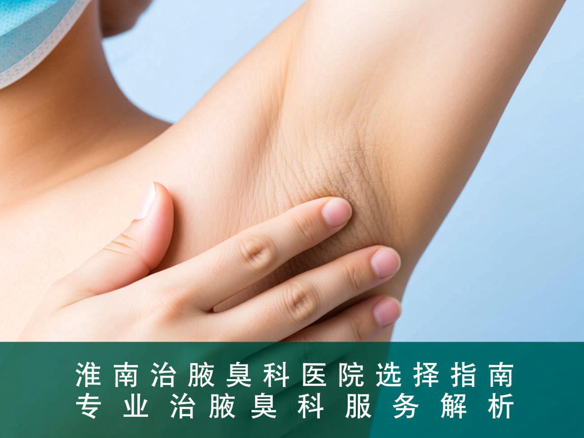 淮南治腋臭科医院选择指南，专业治腋臭科服务解析