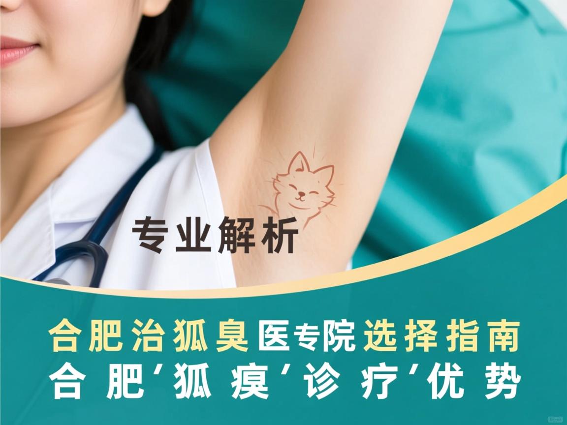合肥治狐臭医院选择指南,专业解析合肥狐臭诊疗优势 合肥治狐臭医院选择指南,专业解析合肥狐臭诊疗优势