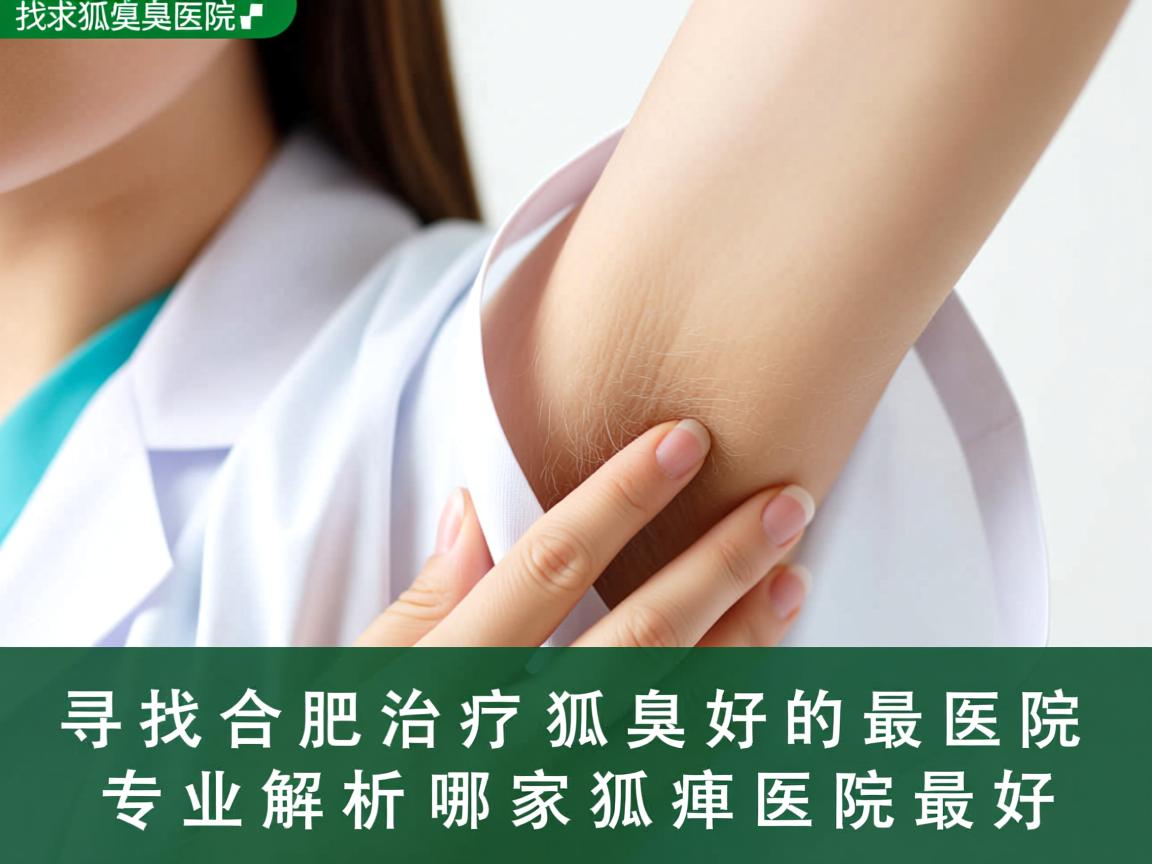 寻找合肥治疗狐臭最好的医院，专业解析哪家狐臭医院最好