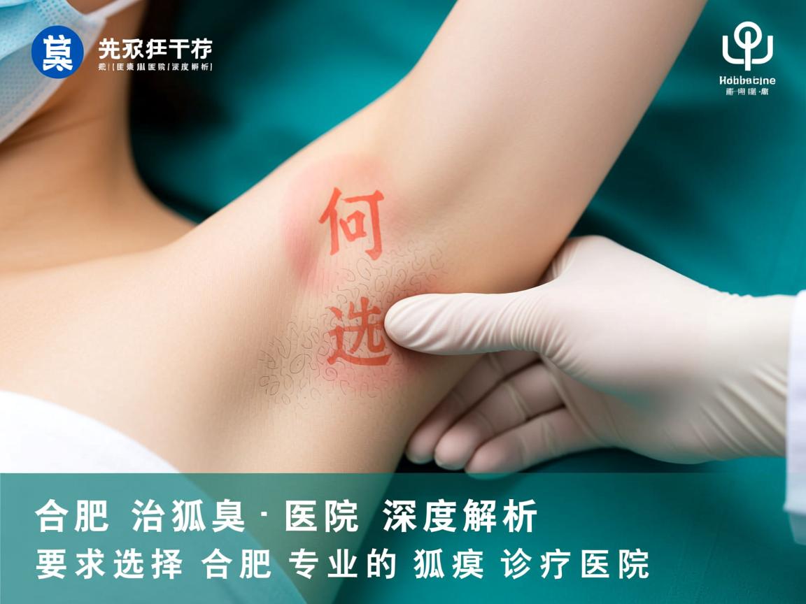 合肥治狐臭医院深度解析，如何选择合肥专业的狐臭诊疗医院