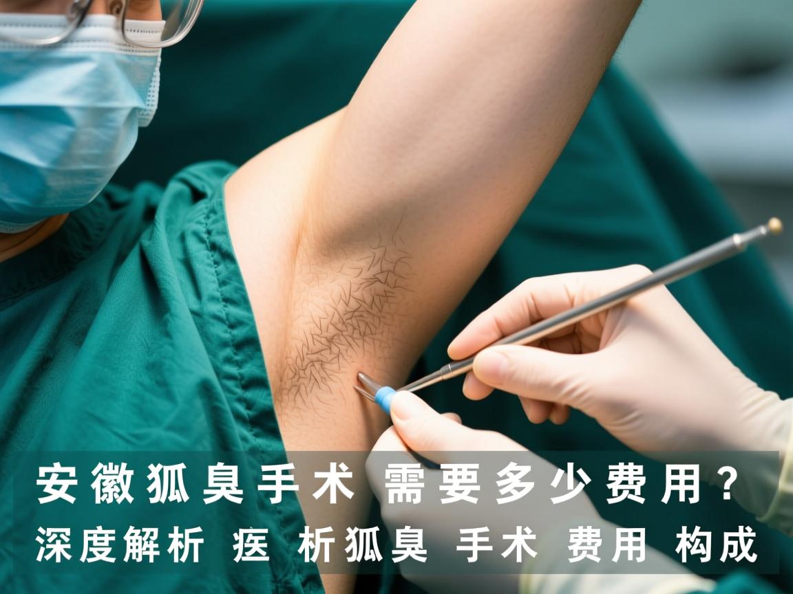 安徽狐臭手术需要多少费用?深度解析狐臭手术费用构成 安徽狐臭手术需要多少费用?深度解析狐臭手术费用构成