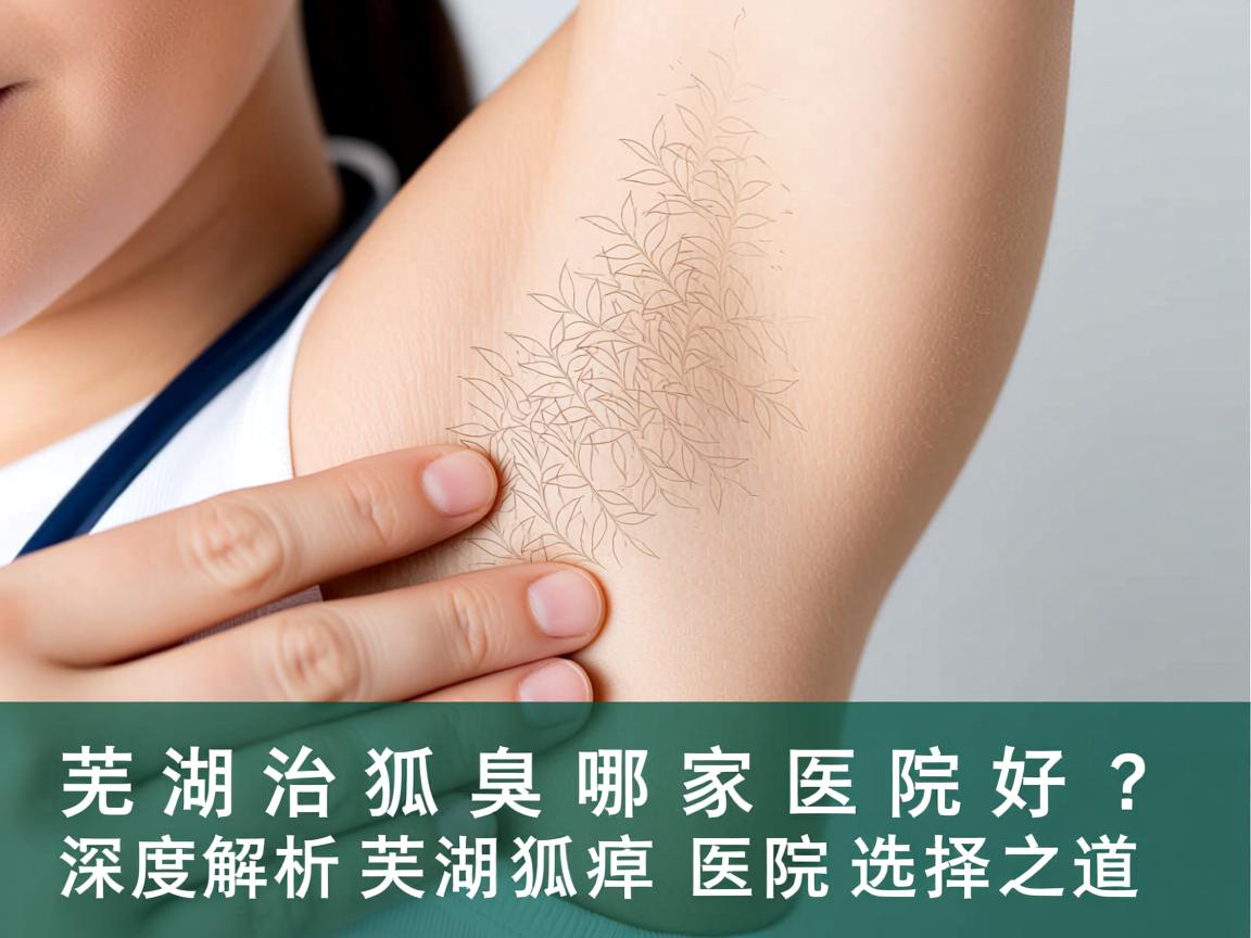 芜湖治狐臭哪家医院好？深度解析芜湖狐臭医院选择之道