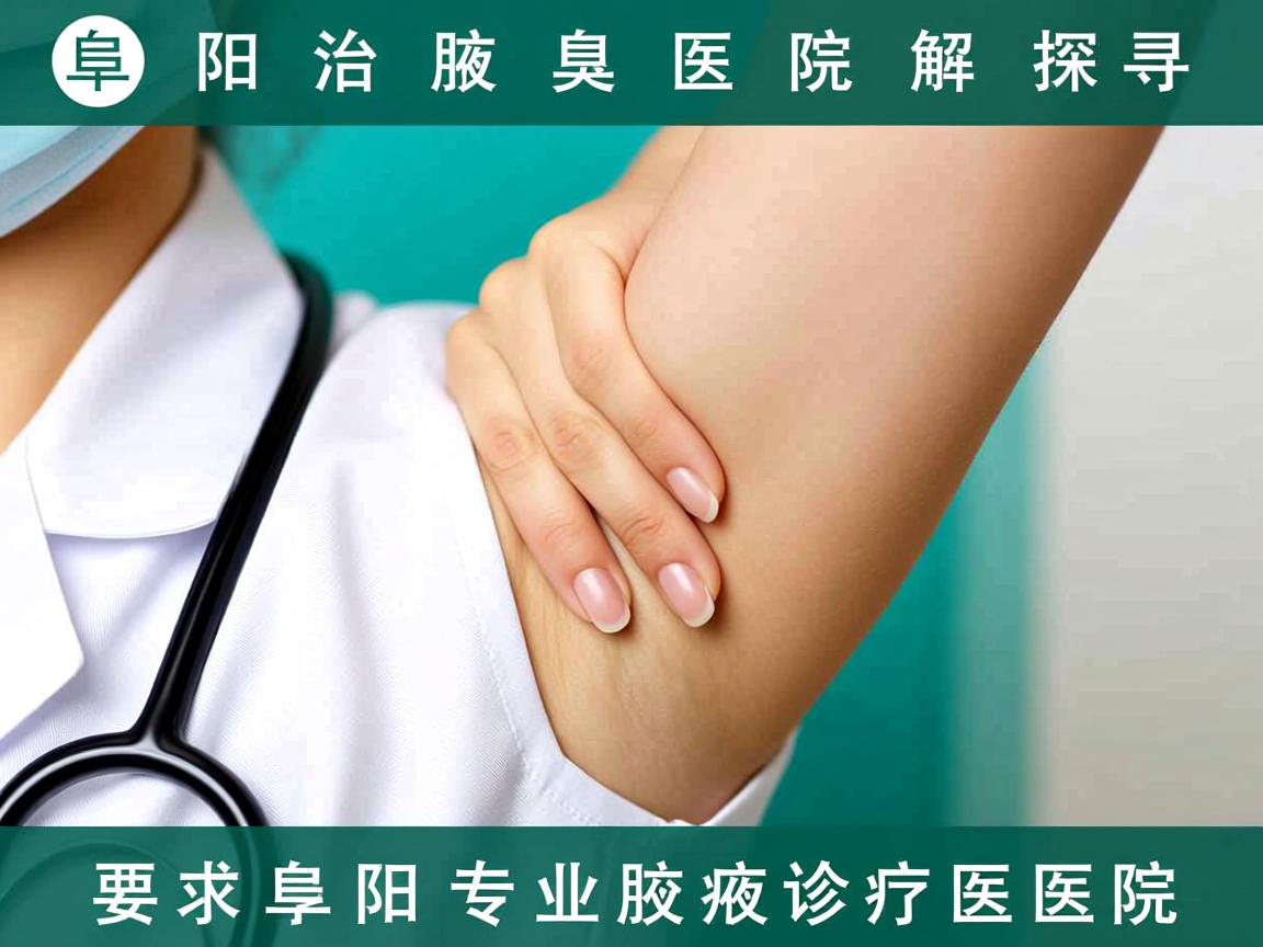 阜阳治疗腋臭医院解析，探寻阜阳专业腋臭诊疗医院