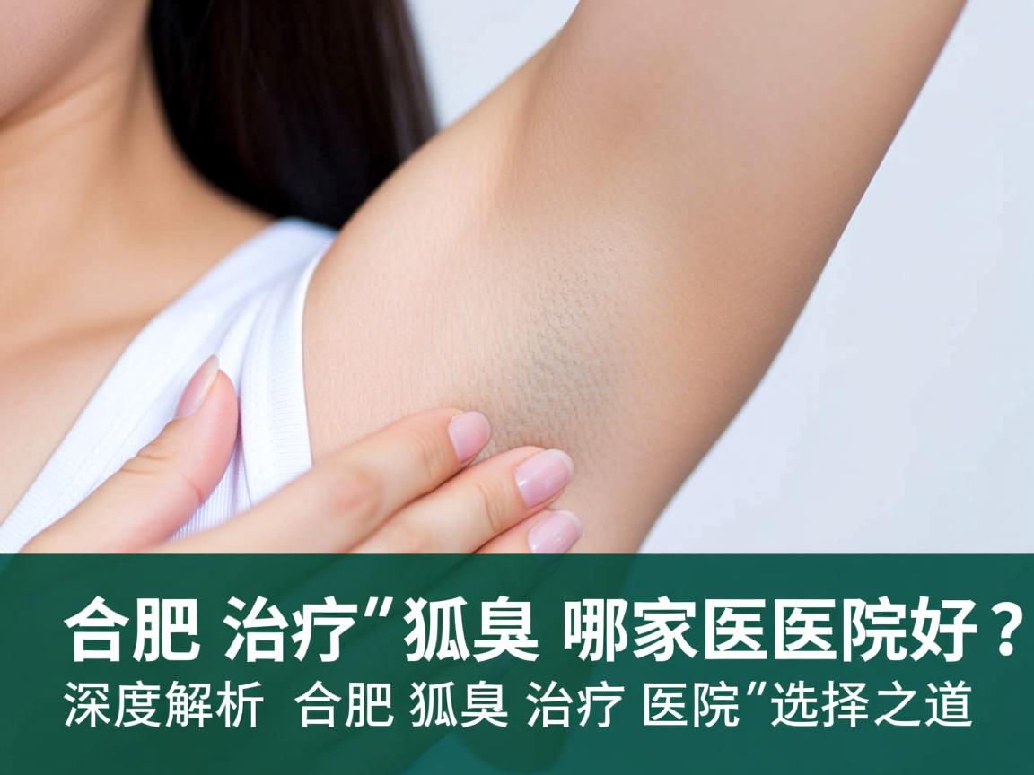 合肥治疗狐臭哪家医院好？深度解析合肥狐臭治疗医院的选择之道
