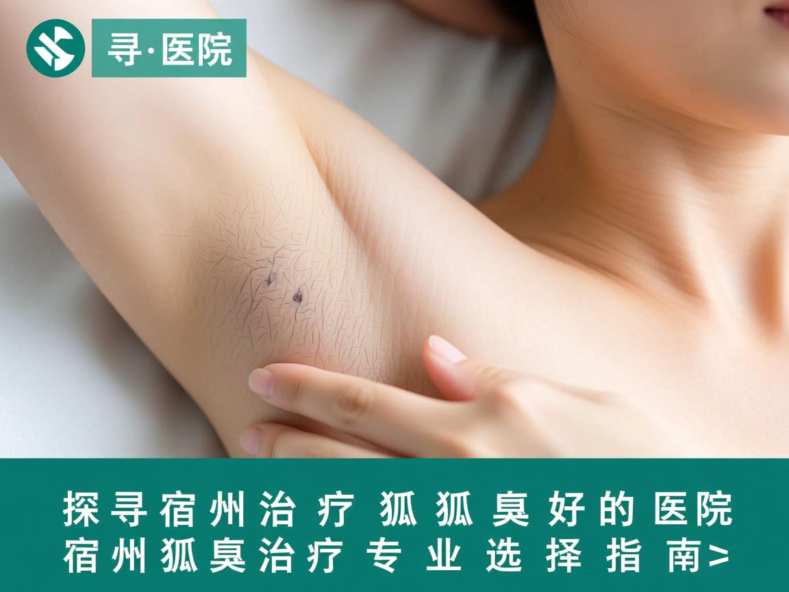 探寻宿州治疗狐臭好的医院，宿州狐臭治疗专业选择指南