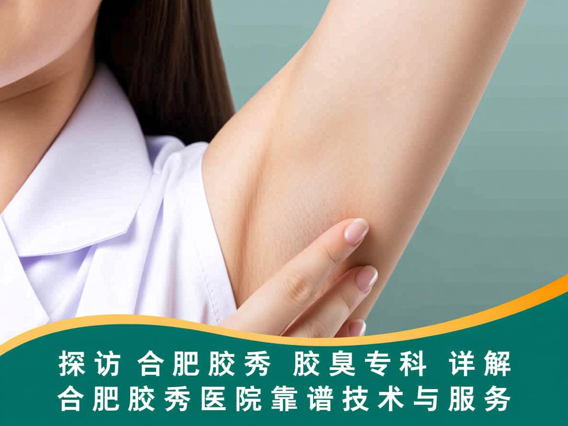 探访合肥腋秀腋臭专科，详解合肥腋秀医院靠谱技术与服务