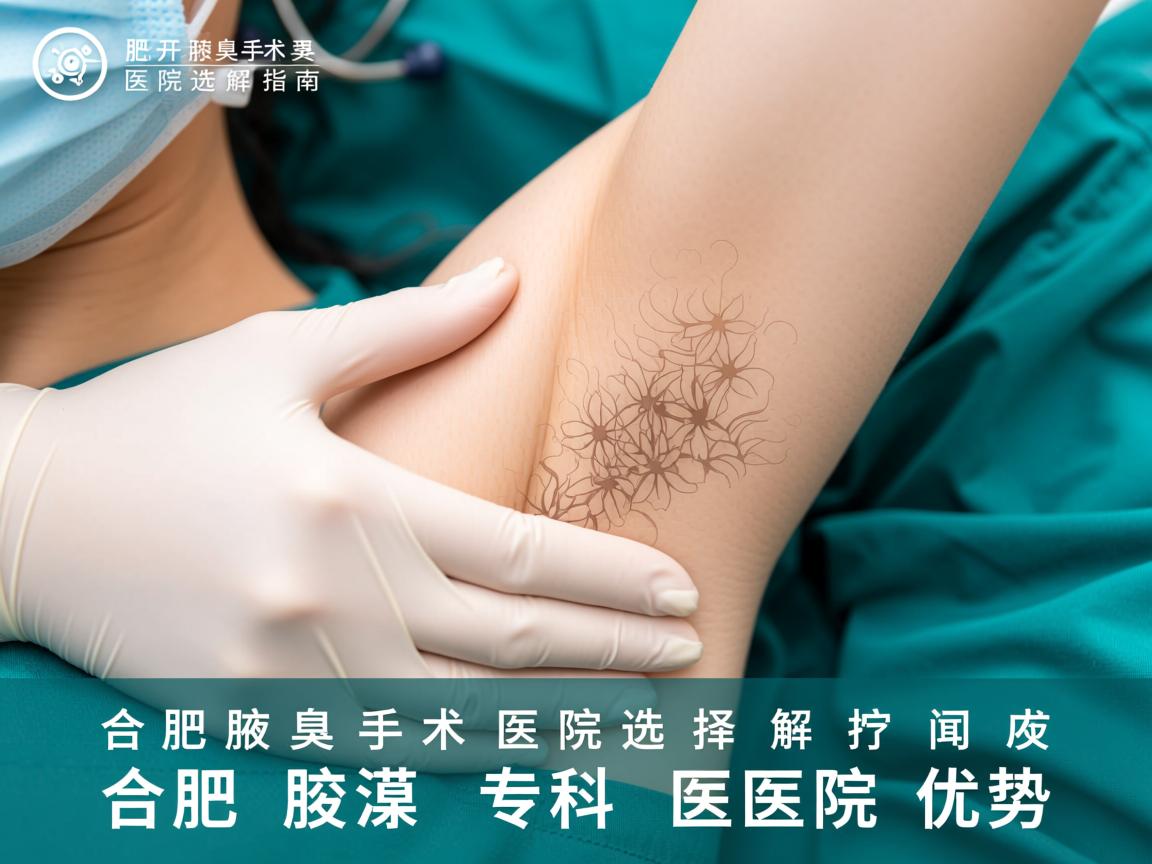合肥开腋臭手术医院选择指南，详解合肥腋臭专科医院优势
