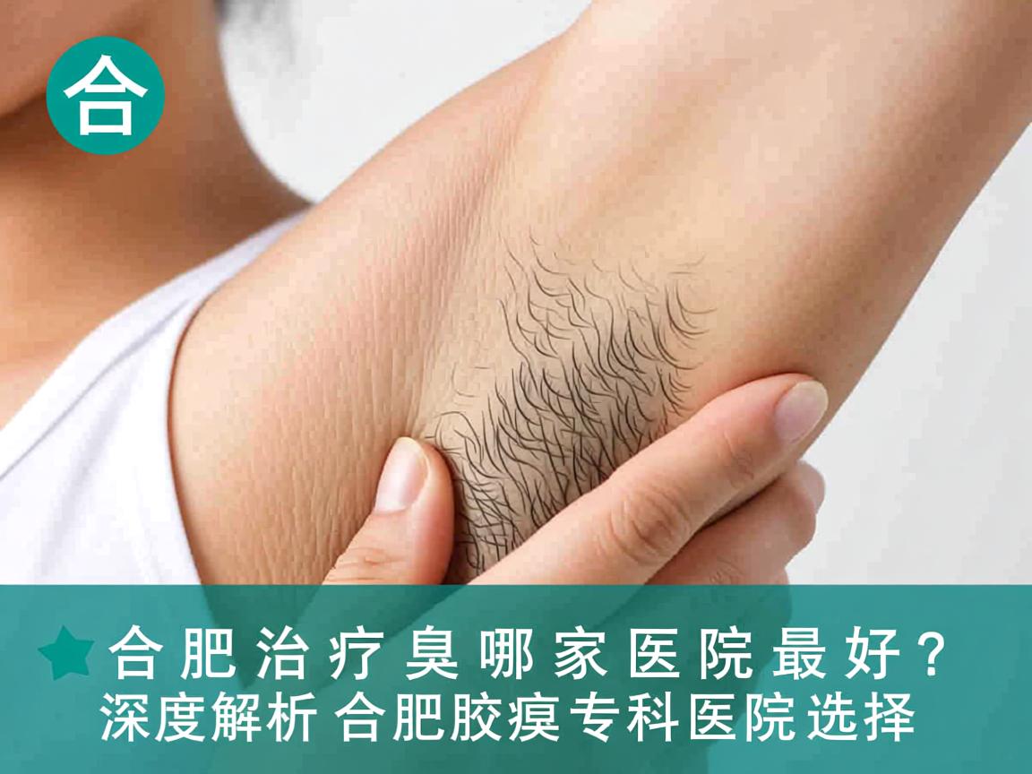 合肥治疗腋臭哪家医院最好？深度解析合肥腋臭专科医院选择