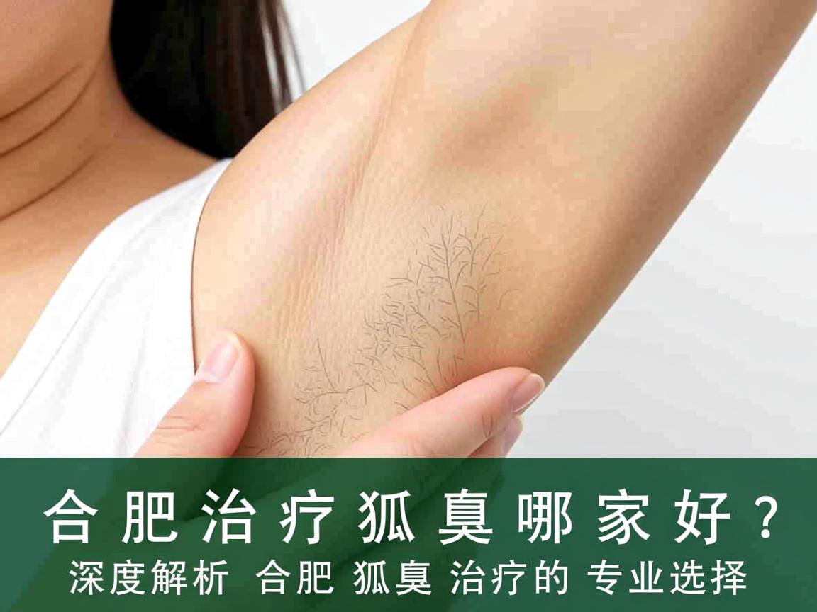 合肥治疗狐臭哪家好？深度解析合肥狐臭治疗的专业选择