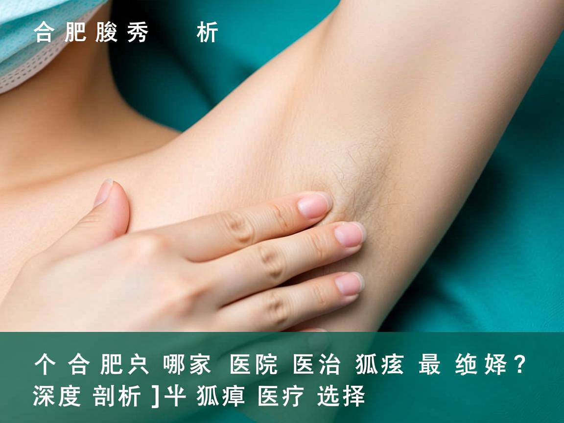 合肥腋秀解析,合肥哪家医院医治狐臭最好?深度剖析狐臭医疗选择 合肥腋秀解析,合肥哪家医院医治狐臭最好?深度剖析狐臭医疗选择