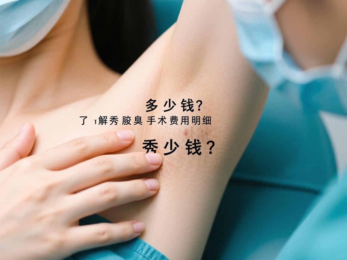 腋秀手术多少钱？了解腋秀腋臭手术费用明细