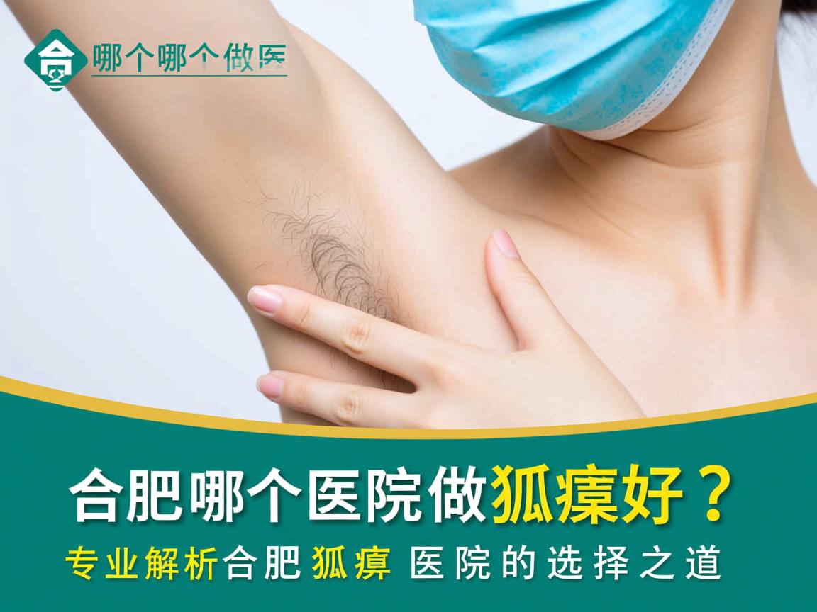 合肥哪个医院做狐臭好？专业解析合肥狐臭医院的选择之道
