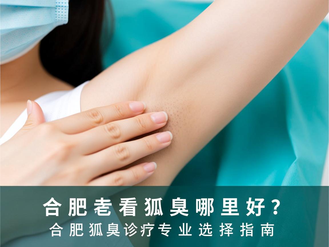 在合肥看狐臭哪里好？合肥狐臭诊疗专业选择指南