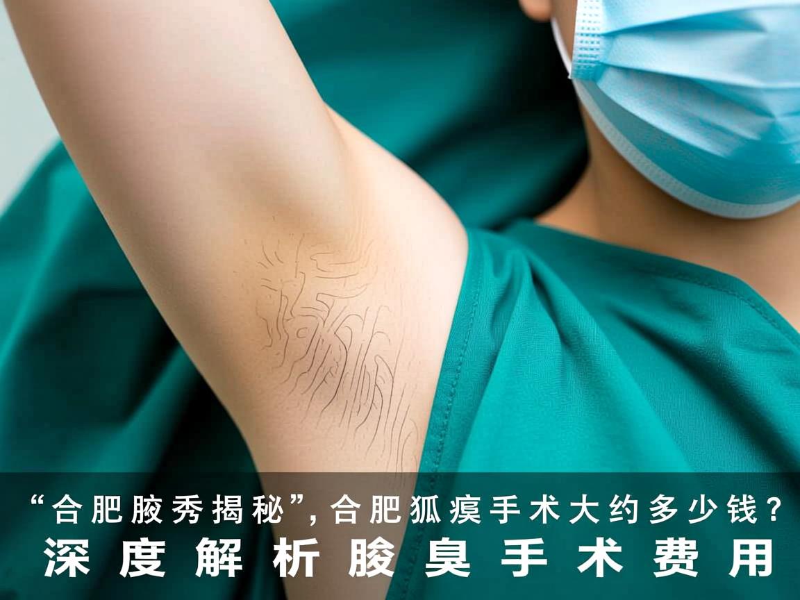 合肥腋秀揭秘，合肥狐臭手术大约多少钱？深度解析腋臭手术费用