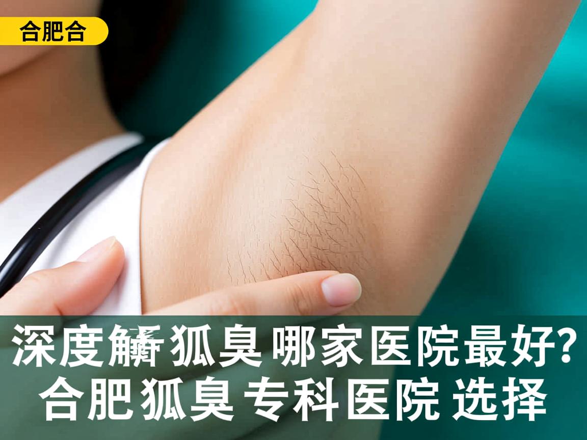 合肥看狐臭哪家医院最好？深度解析合肥狐臭专科医院选择