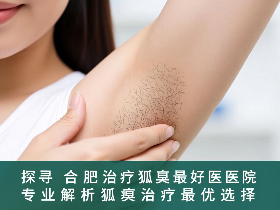探寻合肥治疗狐臭最好医院，专业解析狐臭治疗最优选择