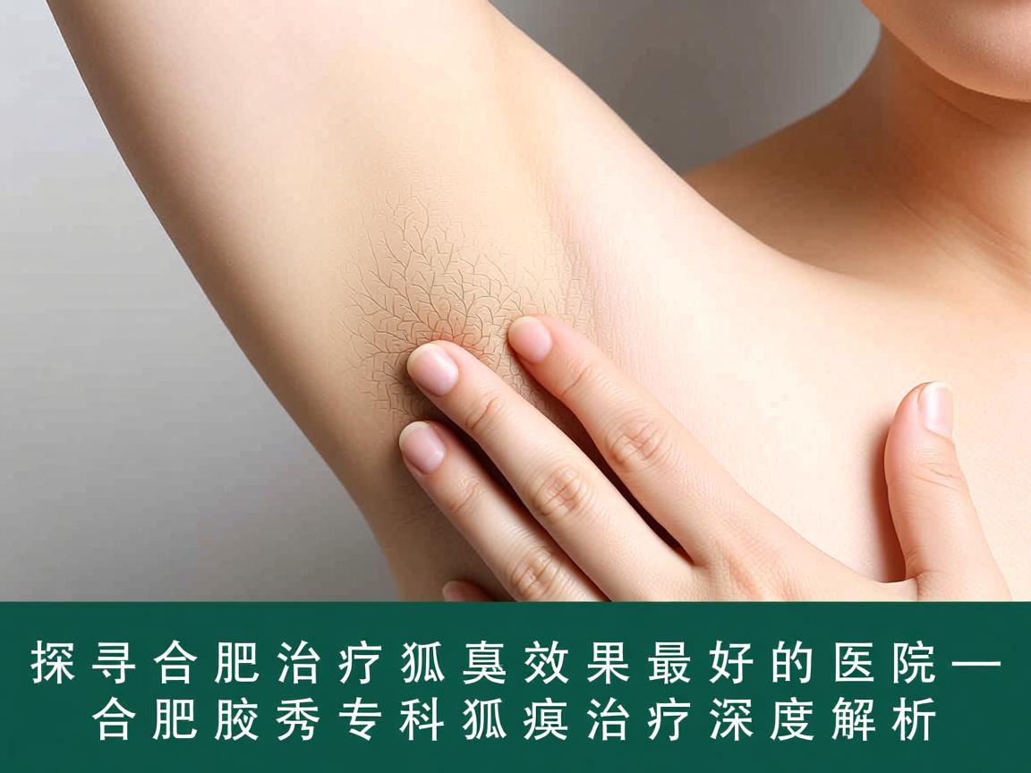 探寻合肥治疗狐臭效果最好的医院—合肥腋秀专科狐臭治疗深度解析