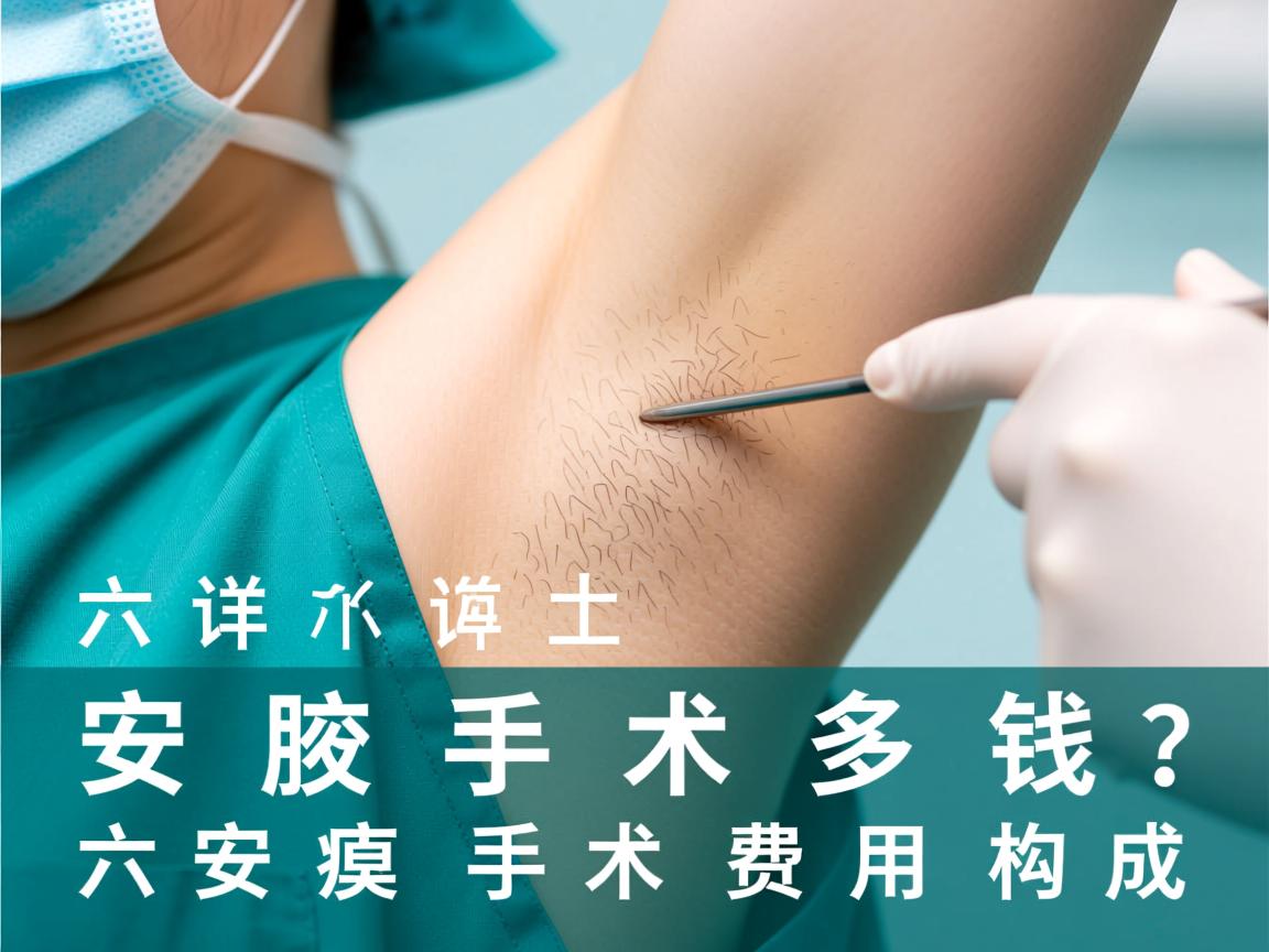 六安腋臭手术多少钱？详解六安腋臭手术费用构成