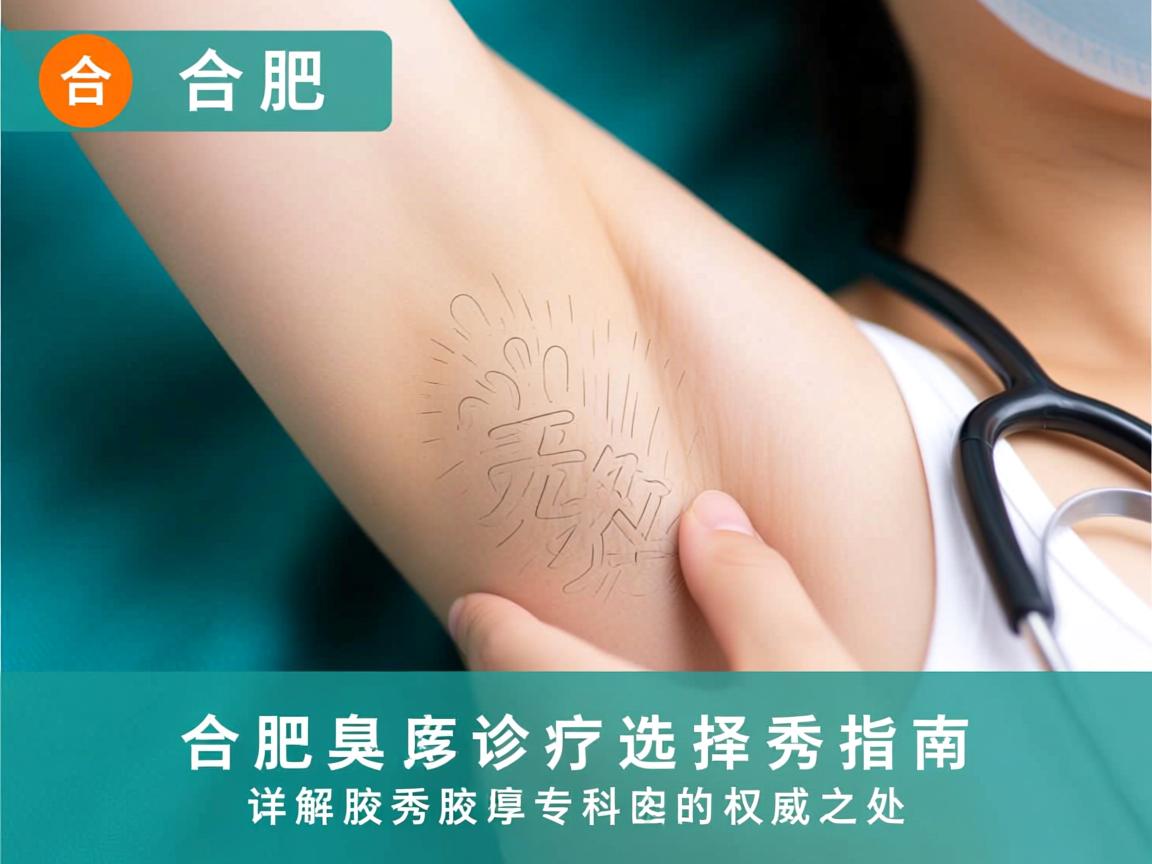 合肥腋臭诊疗选择指南,详解合肥腋秀腋臭专科的权威之处 合肥腋臭诊疗选择指南,详解合肥腋秀腋臭专科的权威之处